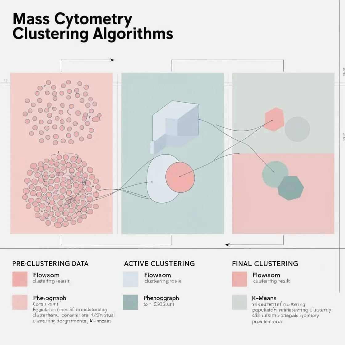 Clustering Algorithms (FlowSOM, PhenoGraph)